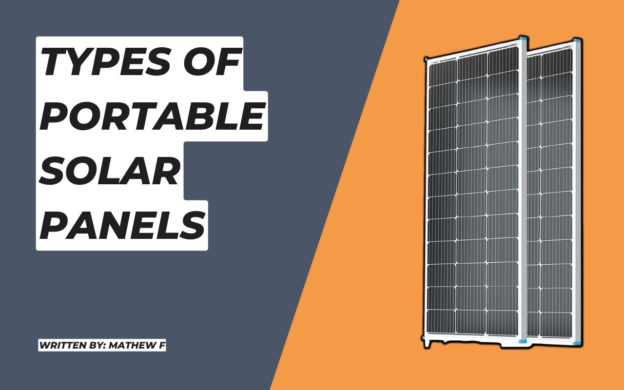 Types of Portable Solar Panels